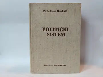Politički sistem — Jovan Đorđević, polovna knjiga