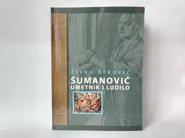 Šumanović, umetnik i ludilo — Živko Brković, polovna knjiga