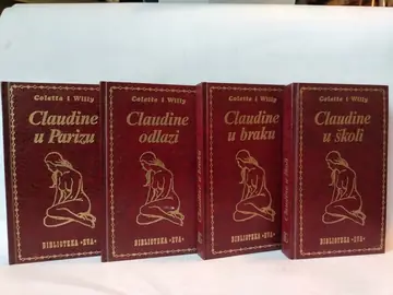 Biblioteka `Eva` - Colette i Willy, komplet 4 knjige — Kolet i Vili, polovna knjiga