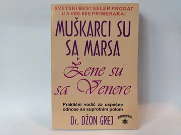 Muškarci su sa marsa žene su sa venere — Džon Grej, polovna knjiga