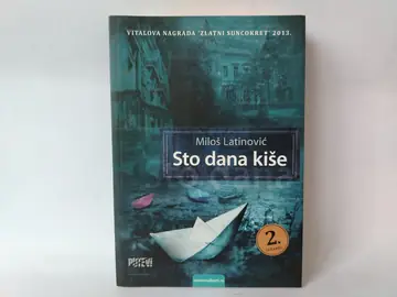 Sto dana kiše — Miloš Latinović, polovna knjiga
