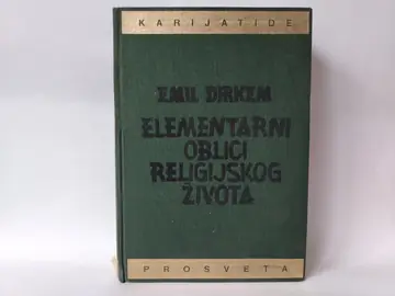 Elementarni oblici religijskog zivota — Emil Dirkem, polovna knjiga