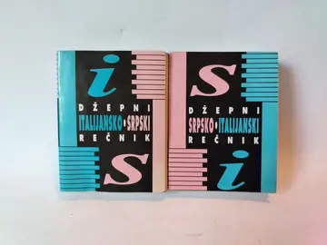 Džepni rečnik italijansko-srpski,srpsko-italijanski — Grupa autora, polovna knjiga