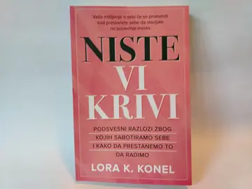 Niste vi krivi — Lora K. Konel, polovna knjiga