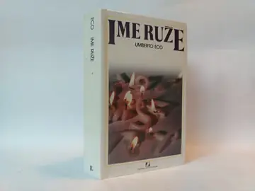Ime ruže — Umberto Eko, polovna knjiga