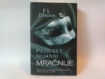 Pedeset nijansi - Mračnije - E — E. L. Džejms, polovna knjiga