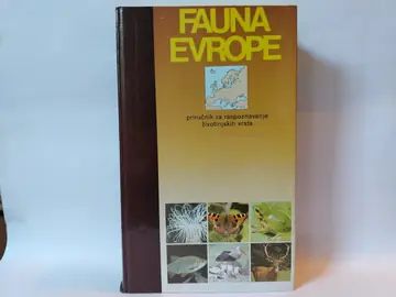 FAUNA EVROPE Priručnik za određivanje životinskih vrsta — Grupa autora, polovna knjiga