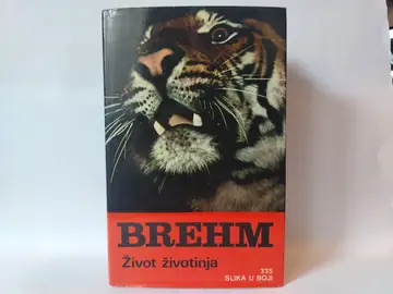 BREHM - Život životinja sa 335 slika u boji — Alfred Brem, polovna knjiga
