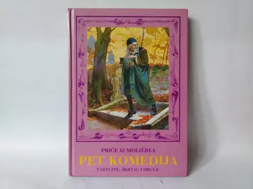 Pet komedija priče iz — Molijer, polovna knjiga