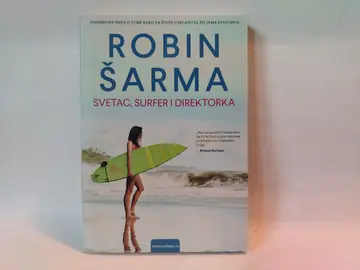 Svetac,Surfer i Direktorka — Robin Šarma, polovna knjiga