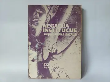 Negacija institucije corpus — Franko Bazalja, polovna knjiga
