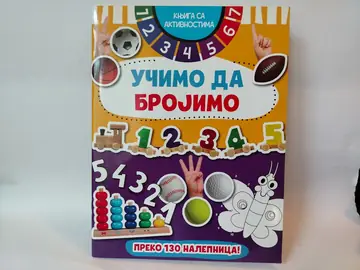 Knjiga sa aktivnostima: učimo da brojimo — Grupa autora, polovna knjiga