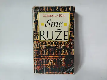 Ime ruze — Umberto Eko, polovna knjiga