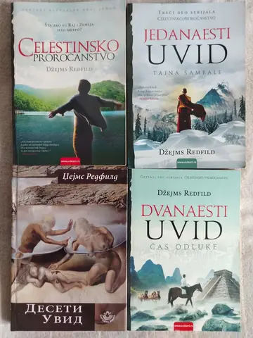 Komplet serijal 1-4 — Džejms Redfild, polovna knjiga