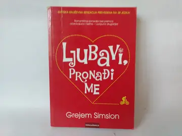 Ljubavi pronađi me — Grejem Simsion, polovna knjiga