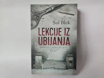 Lekcije iz ubijanja — Sol Blek, polovna knjiga