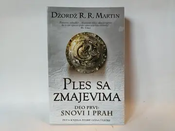Ples sa zmajevima — deo prvi: Snovi i prah — Džordž R. R. Martin, polovna knjiga