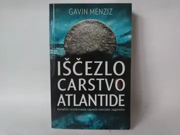 Iščezlo carstvo Atlantide — Gavin Menziz, polovna knjiga