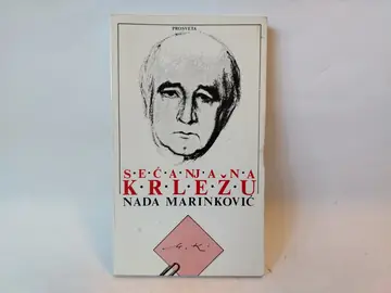 Sećanja na krležu — Nada Marinković, polovna knjiga