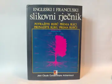 Engleski i francuski slikovni rječnik — Grupa autora, polovna knjiga