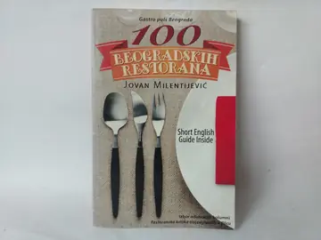 100 beogradskih restorana — Jovan Milentijević, polovna knjiga