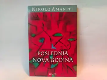 Poslednja nova — Nikolo Amaniti, polovna knjiga