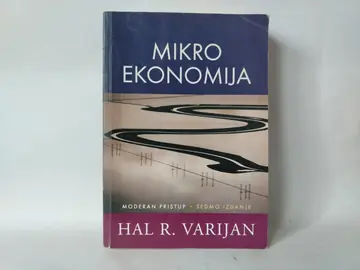 Mikro ekonomija — Hal Varijan, polovna knjiga