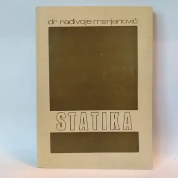 Statika — Radivoje Marjanović, polovna knjiga