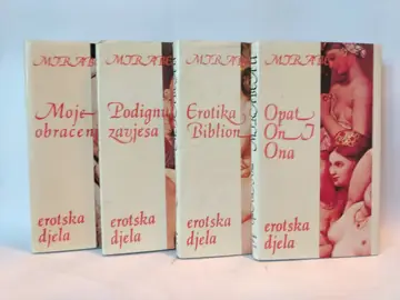Erotska djela 1-4 — Onore Gabrijel Riketi, polovna knjiga
