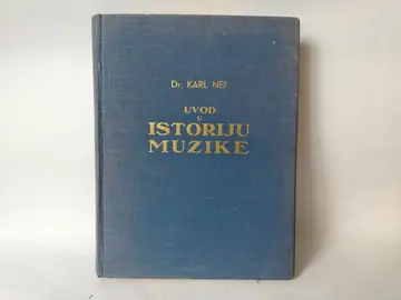 Uvod u istoriju muzike — Karl Nef, polovna knjiga