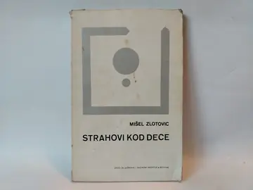 Strahovi kod dece — Mišel Zlotović, polovna knjiga