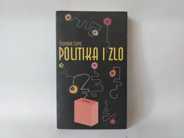 Politika i zlo — Čedomir Čupić, polovna knjiga
