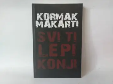 Svi ti lepi konji — Kormak Makarti, polovna knjiga