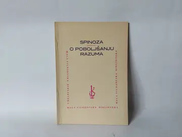 O poboljšanju razuma — Baruh Spinoza, polovna knjiga
