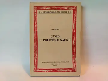 Uvod u političku nauku — Žan Mejo, polovna knjiga