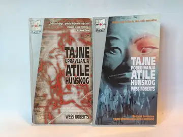 Tajne pobeđivanja Atile Hunskog — Ves Roberts, polovna knjiga