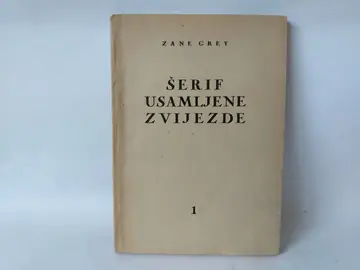 Šerif usamljene zvezde 1 — Zejn Grej, polovna knjiga