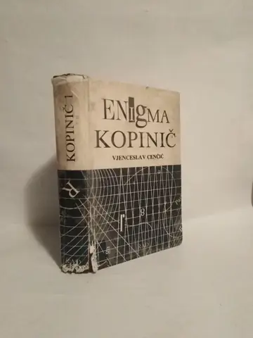 Enigma Kopinič 1 — Vjenceslav Cenčić, polovna knjiga