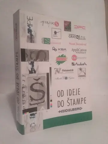 Od ideje do štampe — grafički adresar — Grupa autora, polovna knjiga