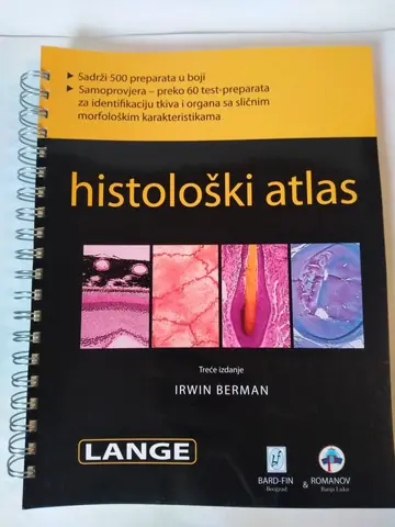 Histološki atlas — Irwin Berman, polovna knjiga