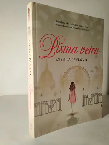 Pisma vetru — Ksenija Pavlović, polovna knjiga