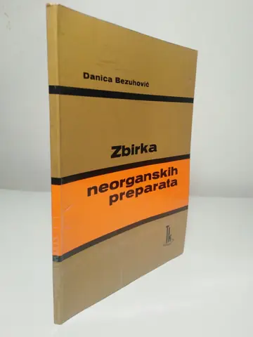 Zbirka neorganskih preparata — Danica Bezuhović, polovna knjiga
