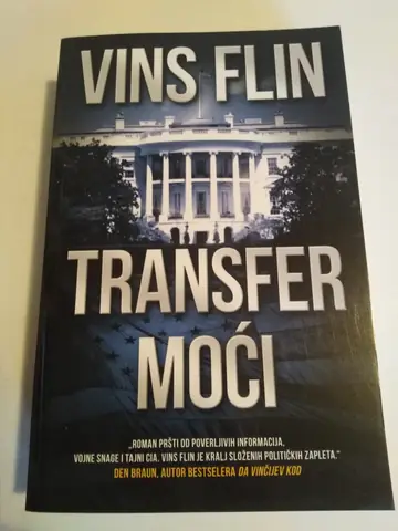 Transfer moći — Vins Flin, polovna knjiga