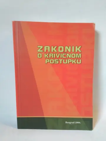 Zakonik o krivičnom postupku sa obrazloženjem — Grupa autora, polovna knjiga