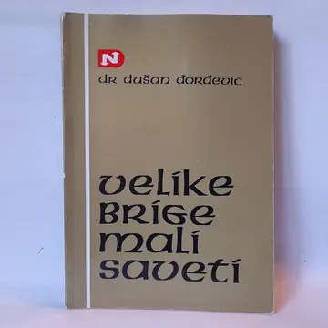 Velike brige, mali saveti — Dušan Đorđević, polovna knjiga