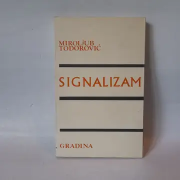 Signalizam — Miroljub Todorović, polovna knjiga