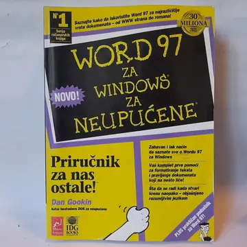Word 97 za Windows za neupućene — Den Gukin, polovna knjiga