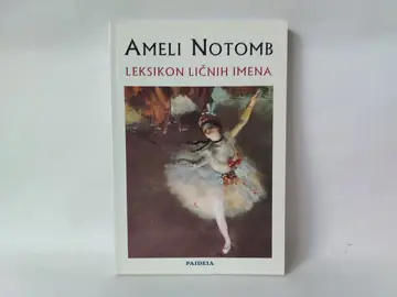 Leksikon ličnih imena — Ameli Notomb, polovna knjiga